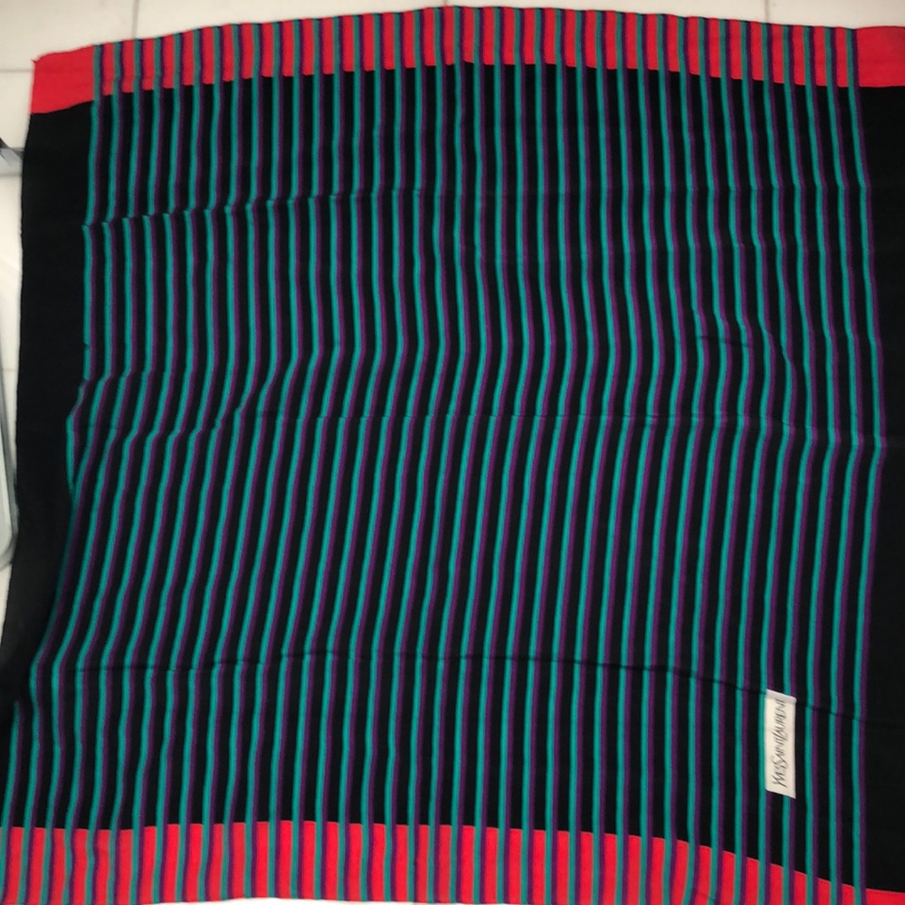 Yves Saint Laurent Silk Scarf. Unisex. 34x34